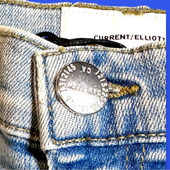 NWT Current/Elliot Stiletto High-Rise Skinny Jeans in Joey Light Vintage. Sz 26 - Picture 12 of 16
